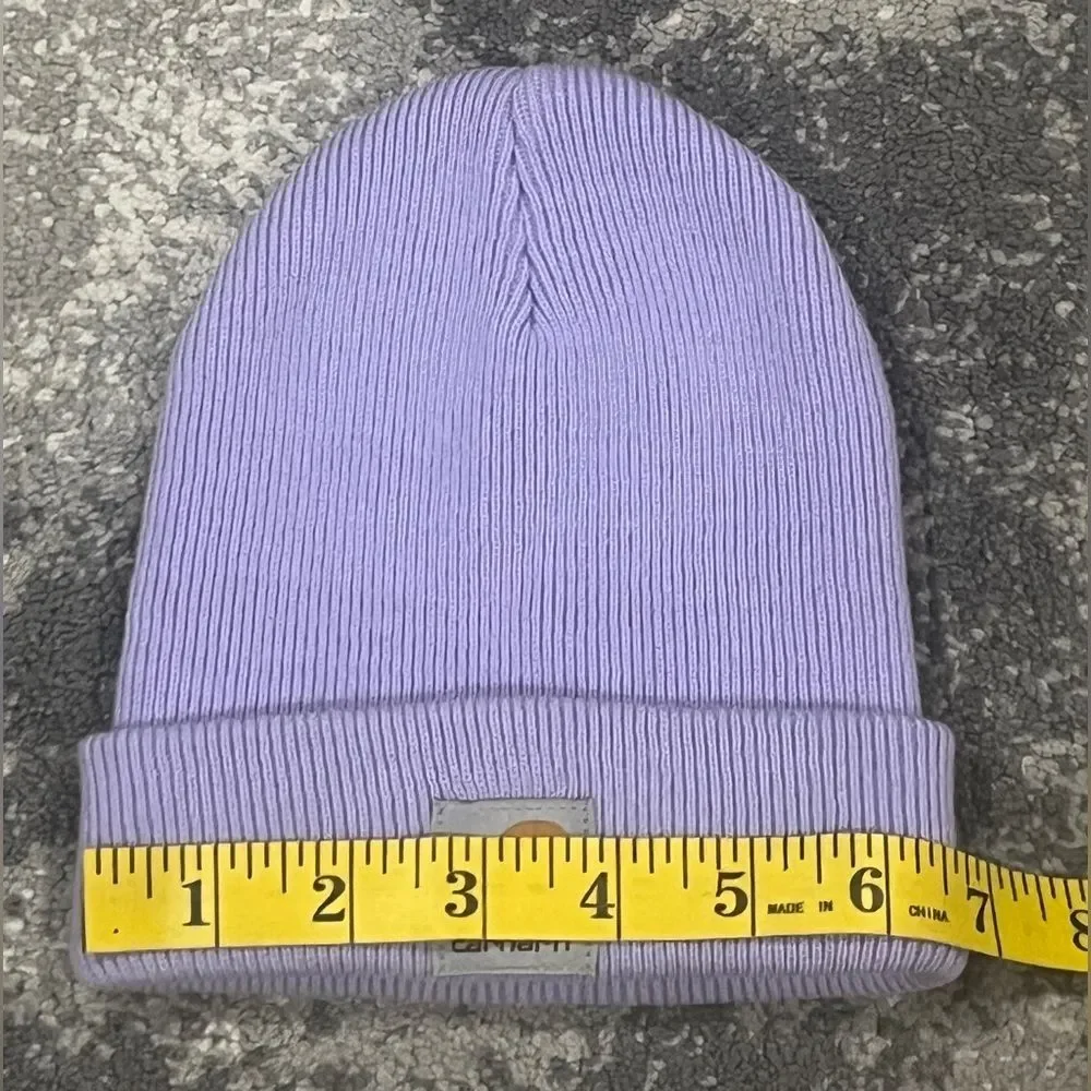 Carhartt Rib Knit Cuffed Beanie Purple Infant/Toddler
